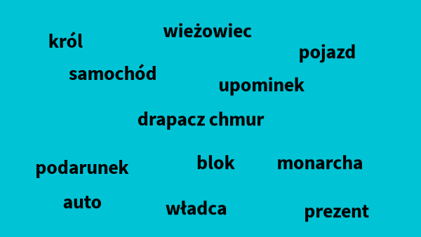 Co To Są Wyrazy Bliskoznaczne