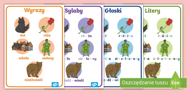 Podzial Wyrazu Na Gloski I Litery