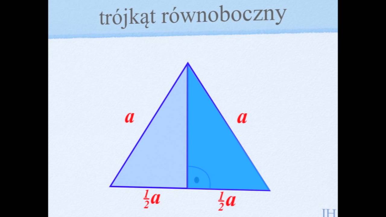 Wzr Na Wysokosc W Trjkacie Rwnoramiennym