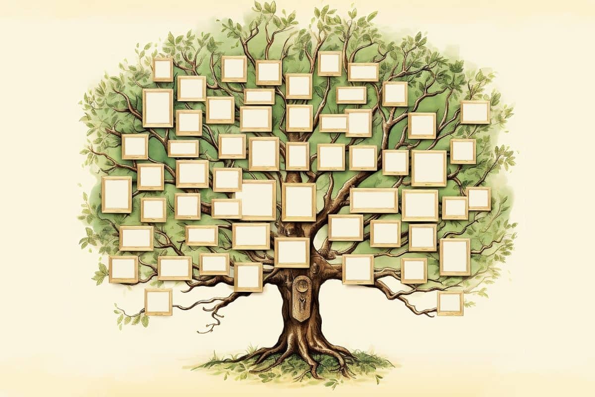Wzór: jak zrobić drzewo genealogiczne do szkoły. Zrób to sam! Drzewo Genealogiczne Wzór Do Szkoły