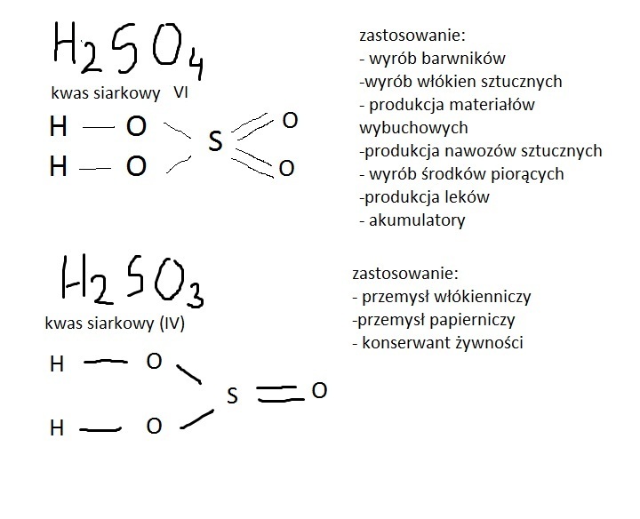 Wzor Strukturalny Kwasu Siarkowego Vi - question Wzór Sumaryczny Kwasu Siarkowego 4