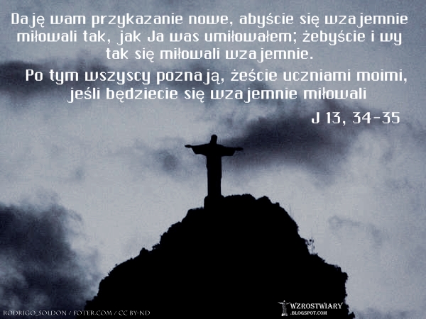 Wzrost Wiary | wzrastajmy w wierze: Przykazanie nowe daję wam Przykazanie Nowe Daje Wam Nuty