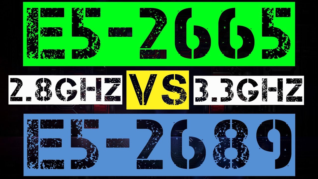 Intel Xeon E5 2665 Vs I7 6700k