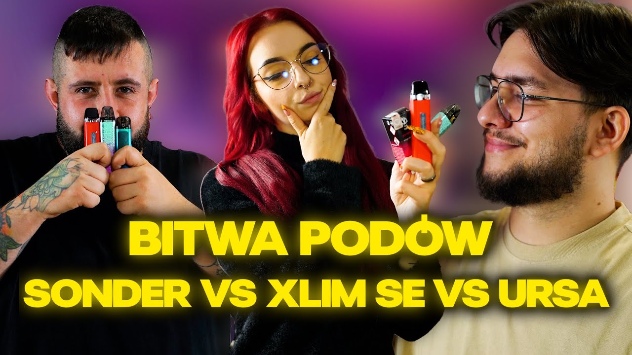 XLIM SE VS URSA NANO VS SONDER Q - NAJLEPSZE PODY? - YouTube Najlepsze Pody