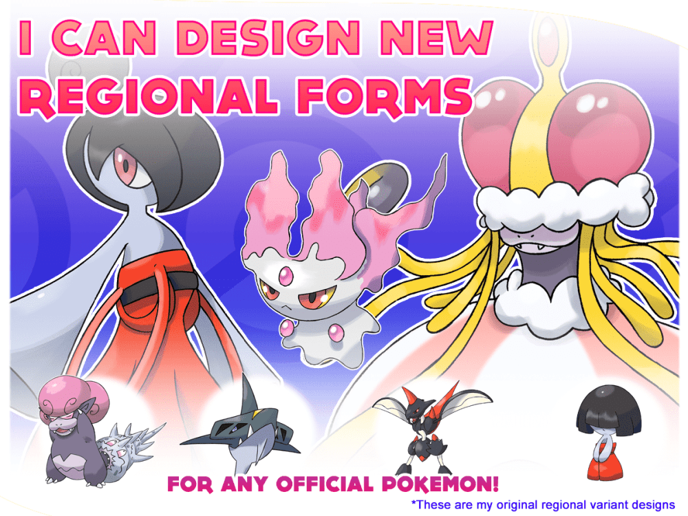 Your very own Fakemon design. | Upwork How To Make A Fakemon