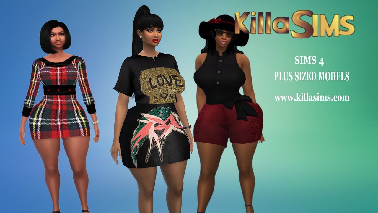 Sims 4 Plus Size Clothes