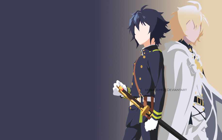 Yuichiro and Mikaela Hyakuya - Owari no Seraph by DeiSanchez on DeviantArt Owari No Seraph Yuichiro And Mikaela