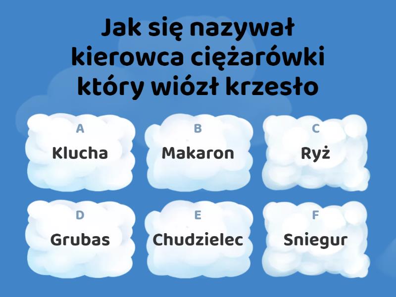 Test Z Lektury Czerwone Krzesło