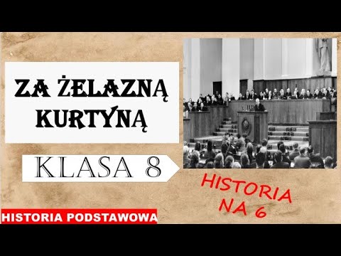 Za żelazną kurtyną - Historia podstawowa - Klasa 8 - YouTube Za Zelazna Kurtyna Klasa 8