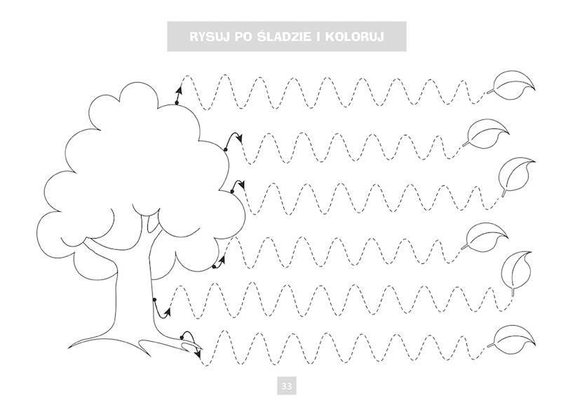 Zadania Grafomotoryczne Zadania Dla 4 Latka Do Druku