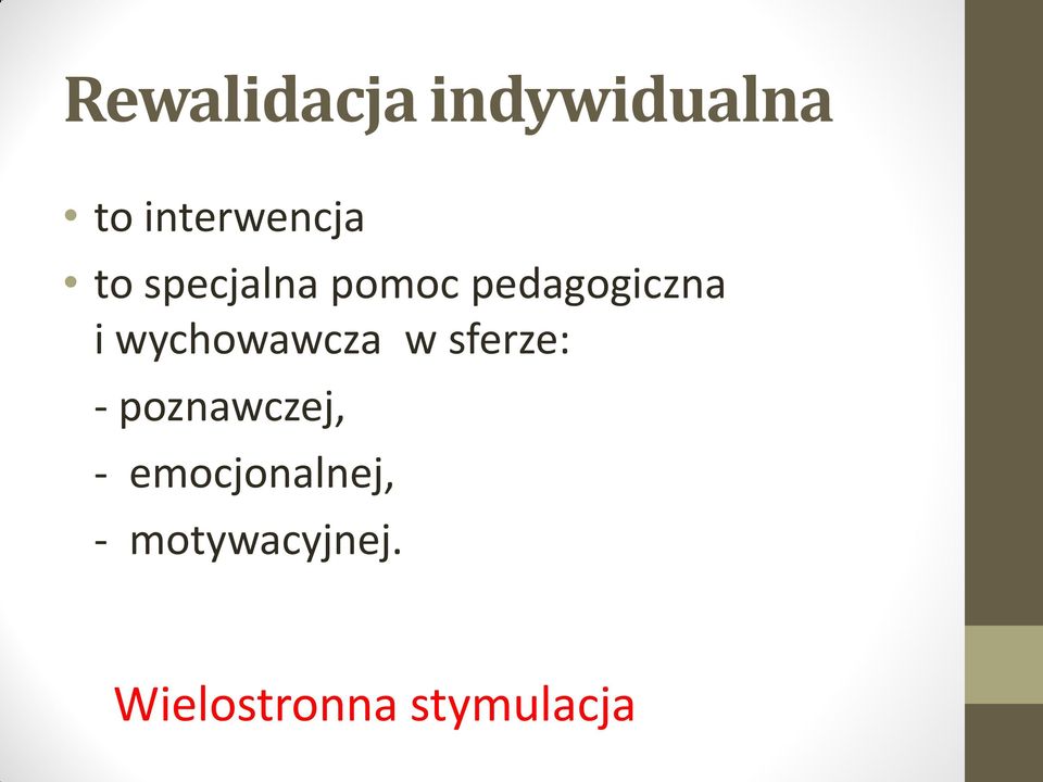 Zadania i zasady organizacji zajęć z rewalidacji indywidualnej - PDF Program Rewalidacji Indywidualnej W Stopniu Lekkim Klasa 8