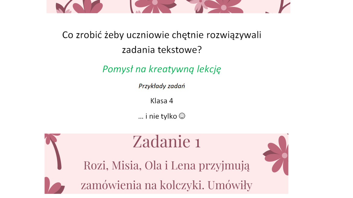 Ułamki Zwykłe Klasa 4 Zadania Tekstowe