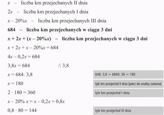 Zadania tekstowe - Matematyka - Opracowania.pl Zadania Tekstowe Rwnania Klasa 8