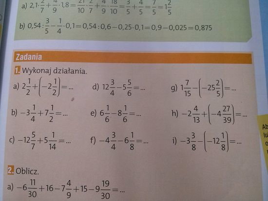 Zadanie 1 Strona 19 Matematyka Odkrywamy Na Nowo – zadania, ściągi i Odkrywamy Na Nowo Wos Sprawdziany