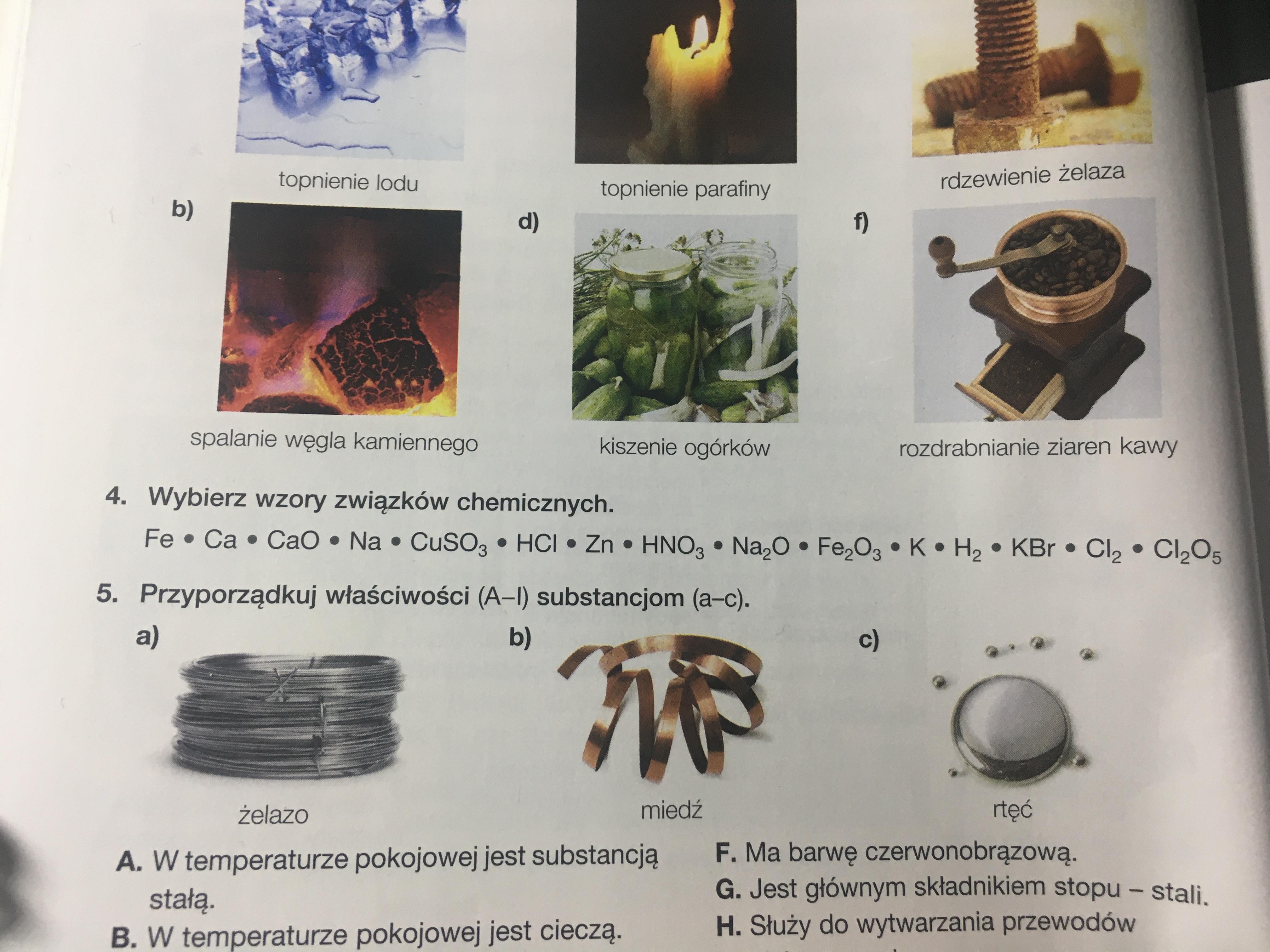Wybierz Zwiazki Chemiczne Ktore Zawieraja Reszty Kwasowe