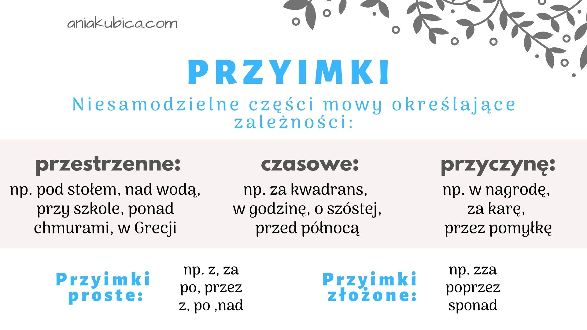 Zaimek, przyimek, spójnik, partykuła, wykrzyknik – od podstaw – Język Przyimek Na Jakie Pytanie Odpowiada