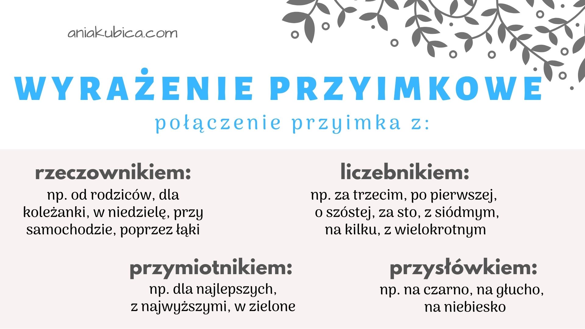 Zaimek, przyimek, spójnik, partykuła, wykrzyknik – od podstaw – Język Przyimek Spójnik Sprawdzian Klasa 5