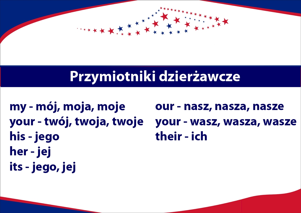 Zajęcia do wzięcia.: Język angielski kl. 4 Zakresl Wlasciwe Wyrazy Angielski Klasa 5
