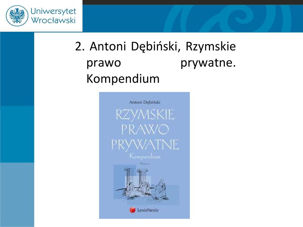 Antoni Dębiński Rzymskie Prawo Prywatne Pdf