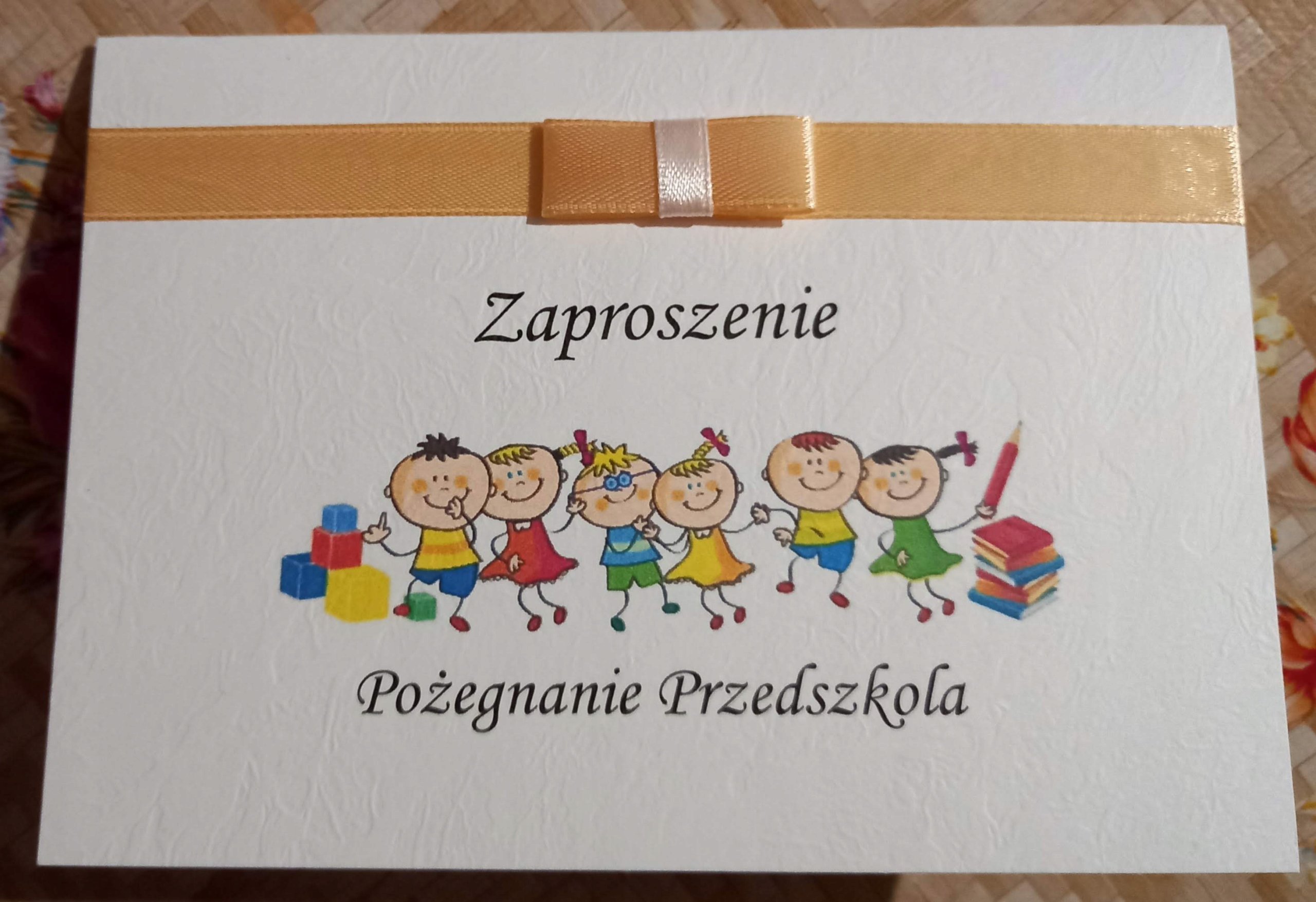 Zaproszenie Na Zakończenie Przedszkola Do Druku