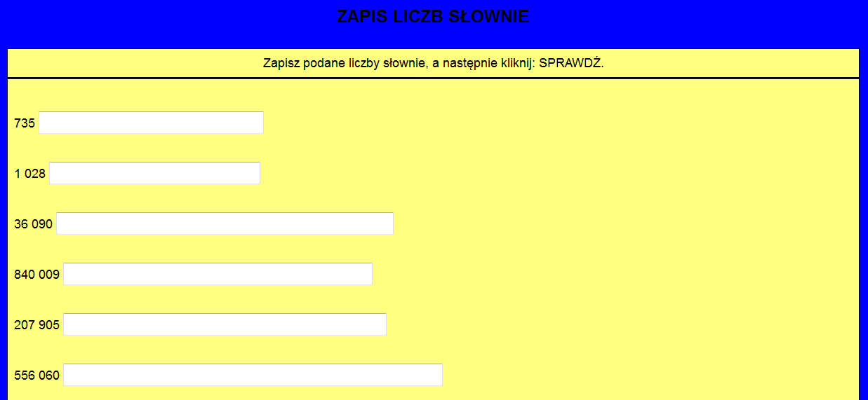 Zapisywanie i odczytywanie liczb wielocyfrowych | MATEMATYKA W PODSTAWÓWCE Zapisywanie I Odczytywanie Liczb Wielocyfrowych Karta Pracy