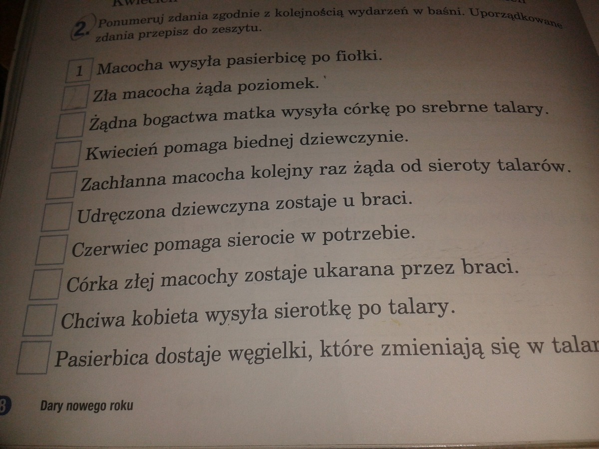 Ulz I Zapisz Rwnania Zgodnie Z Podpisami