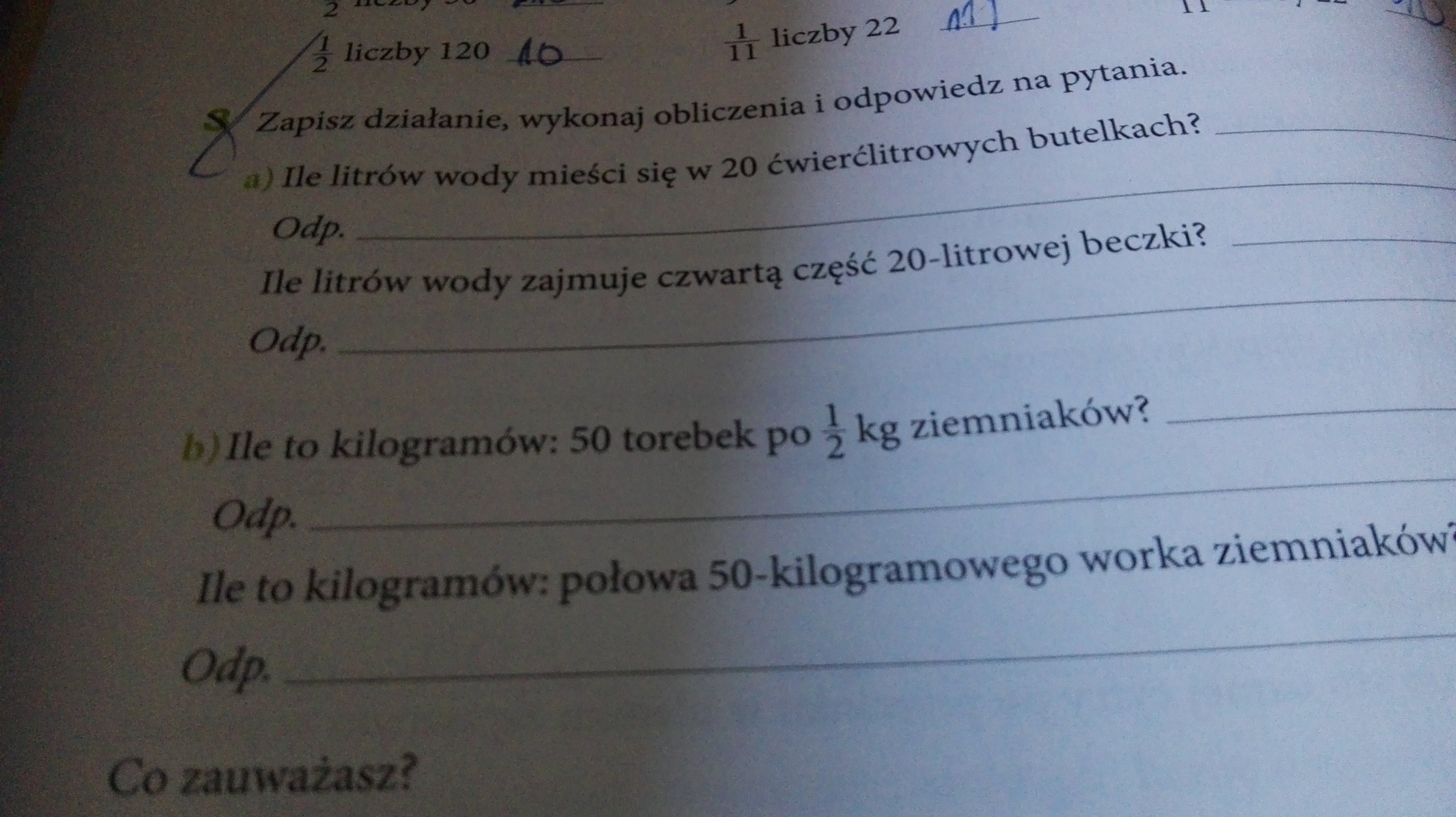 Zapisz działanie, wykonaj obliczenia i odpowiedz na pytania - Brainly.pl Zapisz Działanie Wykonaj Obliczenia I Odpowiedz Na Pytania