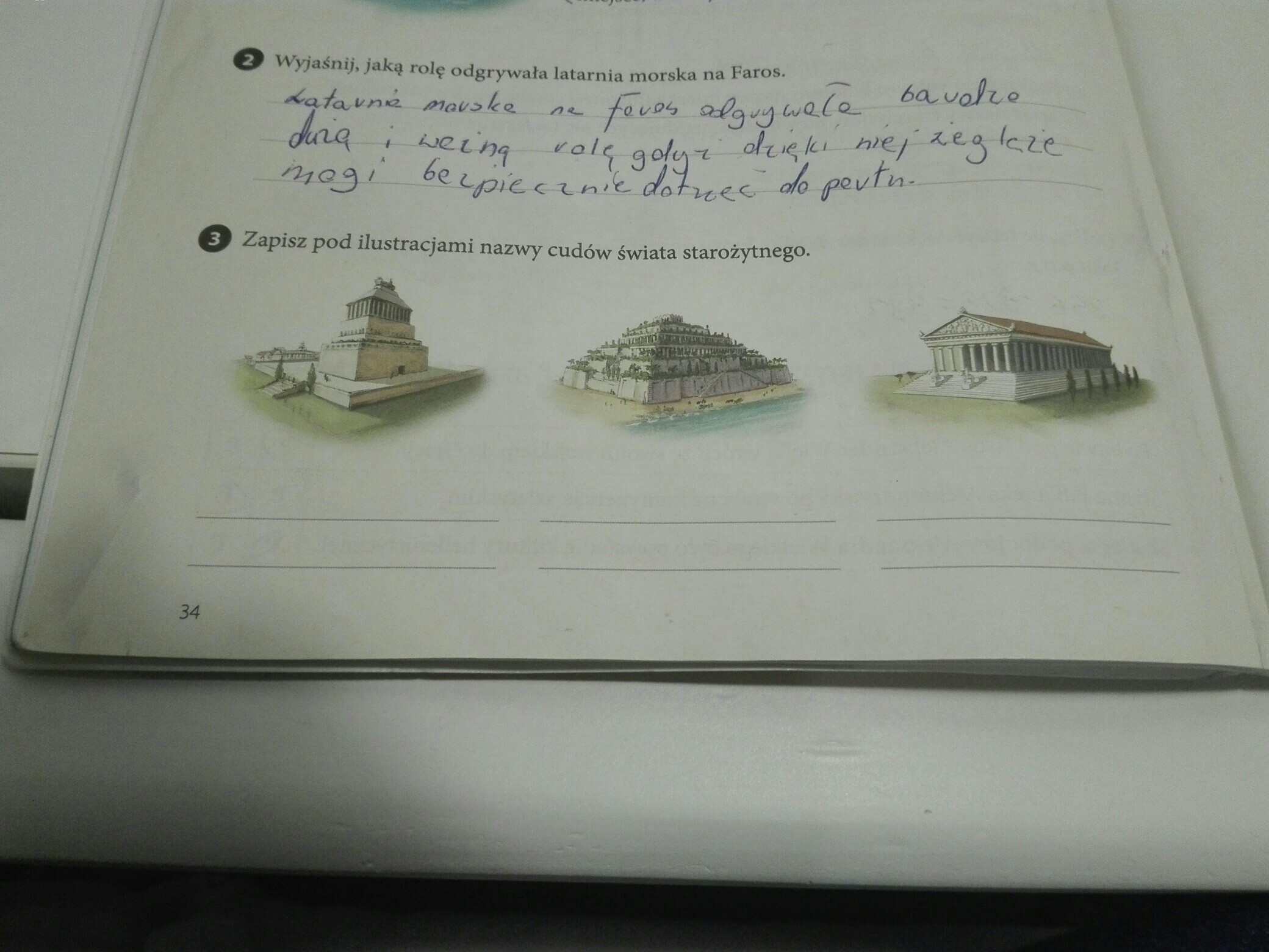 Zapisz Pod Ilustracjami Nazwy Cudów Świata Starożytnego Zapisz Pod Ilustracjami Nazwy Cudow Swiata Starozytnego