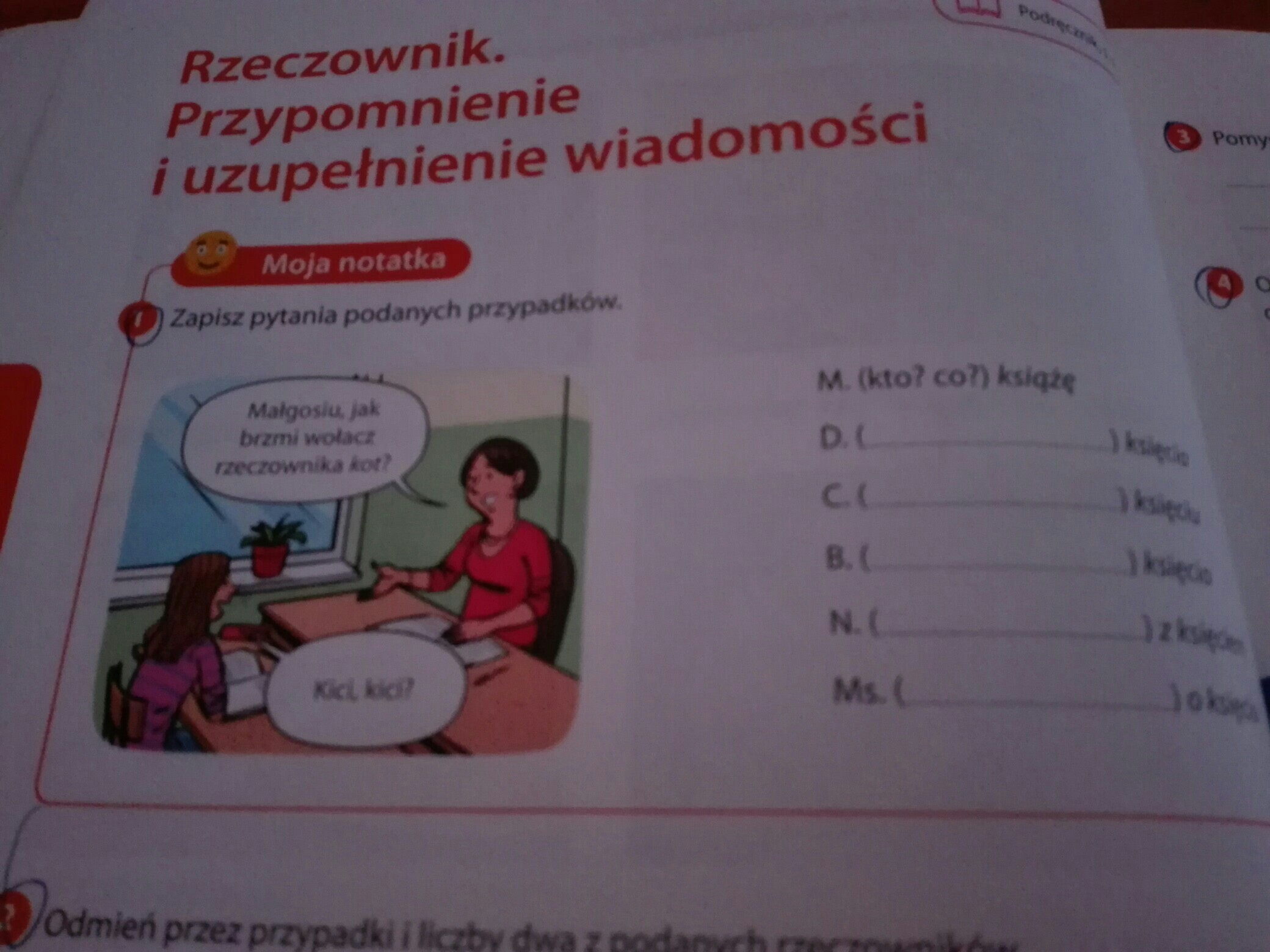 zapisz pytania podanych przypadków - Brainly.pl Zapisz Odpowiedzi Na Pytania Za Pomocą Ułamków