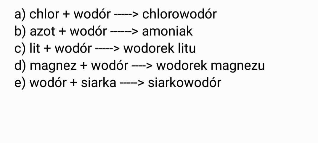 Zapisz Słownie Przebieg Reakcji Syntezy W Której - Margaret Wiegel Zapisz Slownie Przebieg Reakcji Syntezy W Ktorej