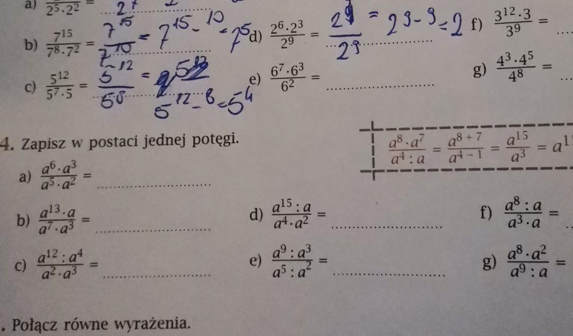 Zapisz W Postaci Jednej Potęgi