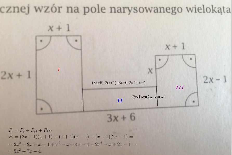 Zapisz w postaci sumy algebraicznej wzór na pole narysowanego wielokąta Zapisz W Postaci Sumy Algebraicznej Wzór Na Pole Narysowanego Wielokąta