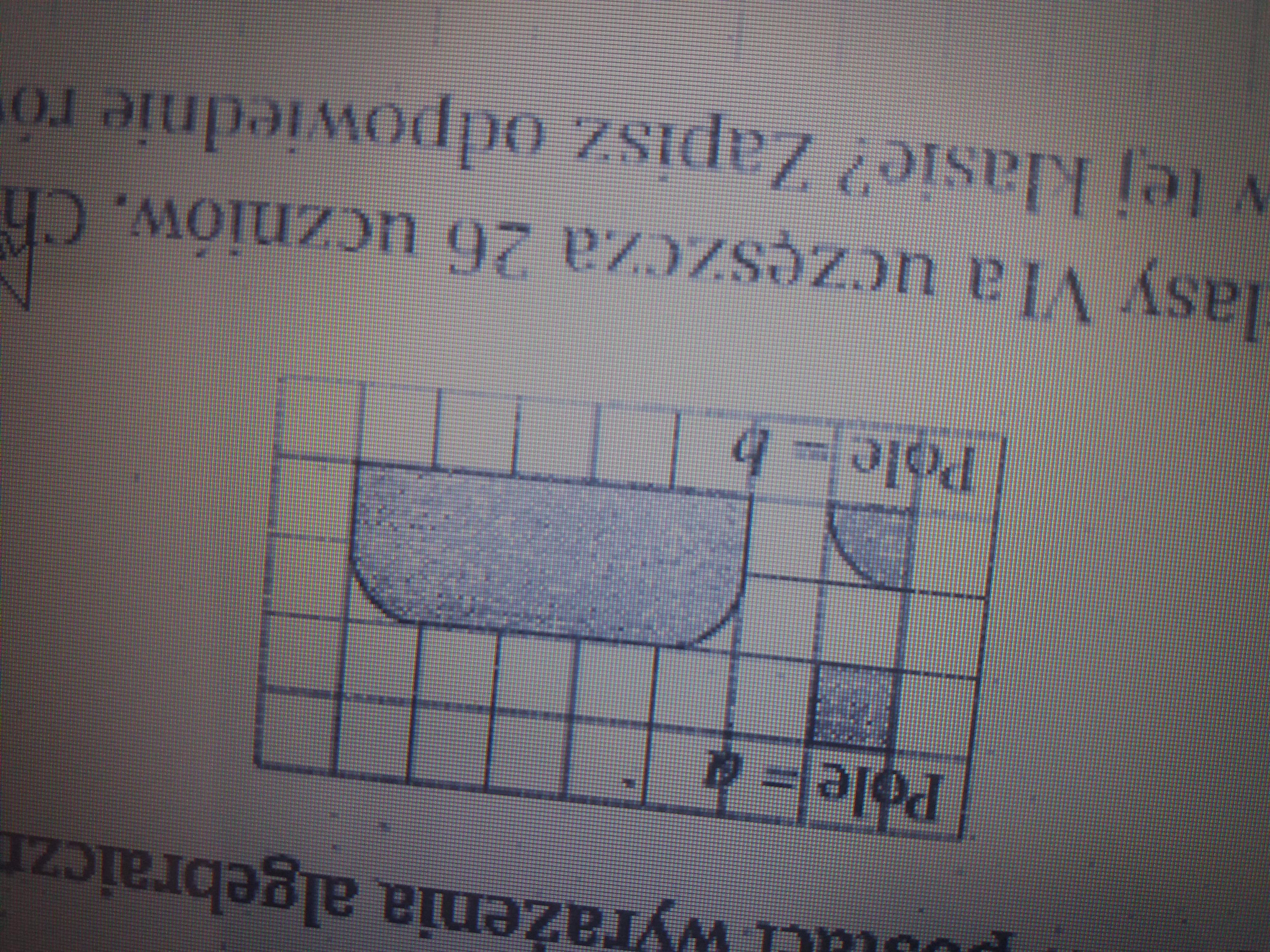 Zapisz Obwód I Pole Figury W Postaci Wyrażenia Algebraicznego