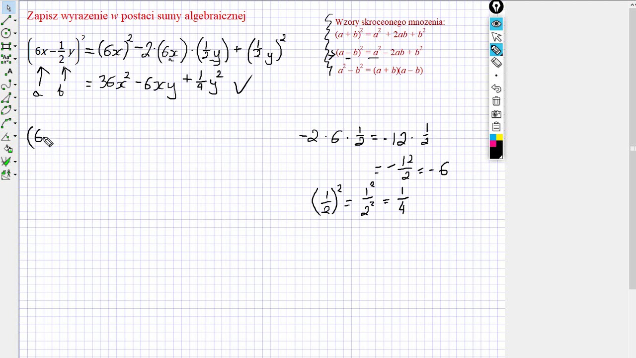Zapisz wyrazenie w postaci sumy algebraicznej 2 - YouTube Zapisz W Postaci Sumy Algebraicznej X 2 3
