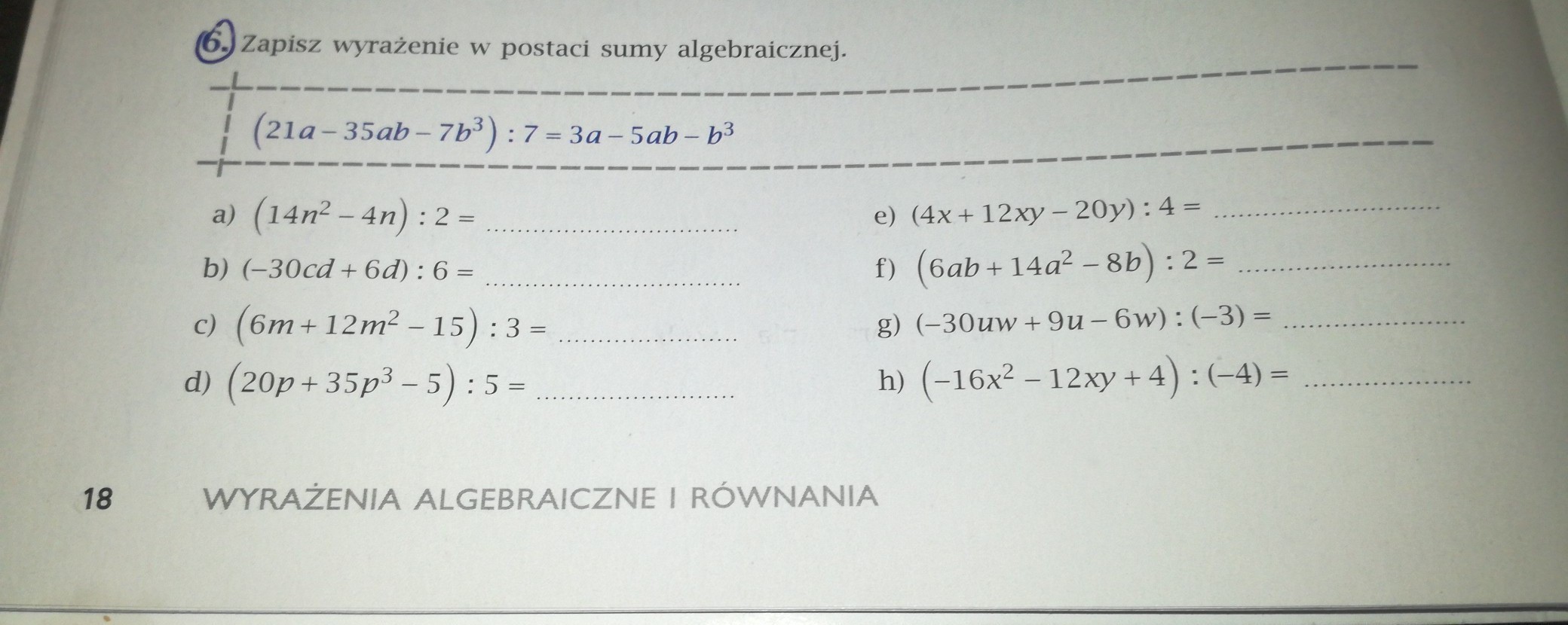 Zapisz wyrażenie w postaci sumy algebraicznej. - Brainly.pl Zapisz Podane Wyrażenia W Postaci Sumy Algebraicznej