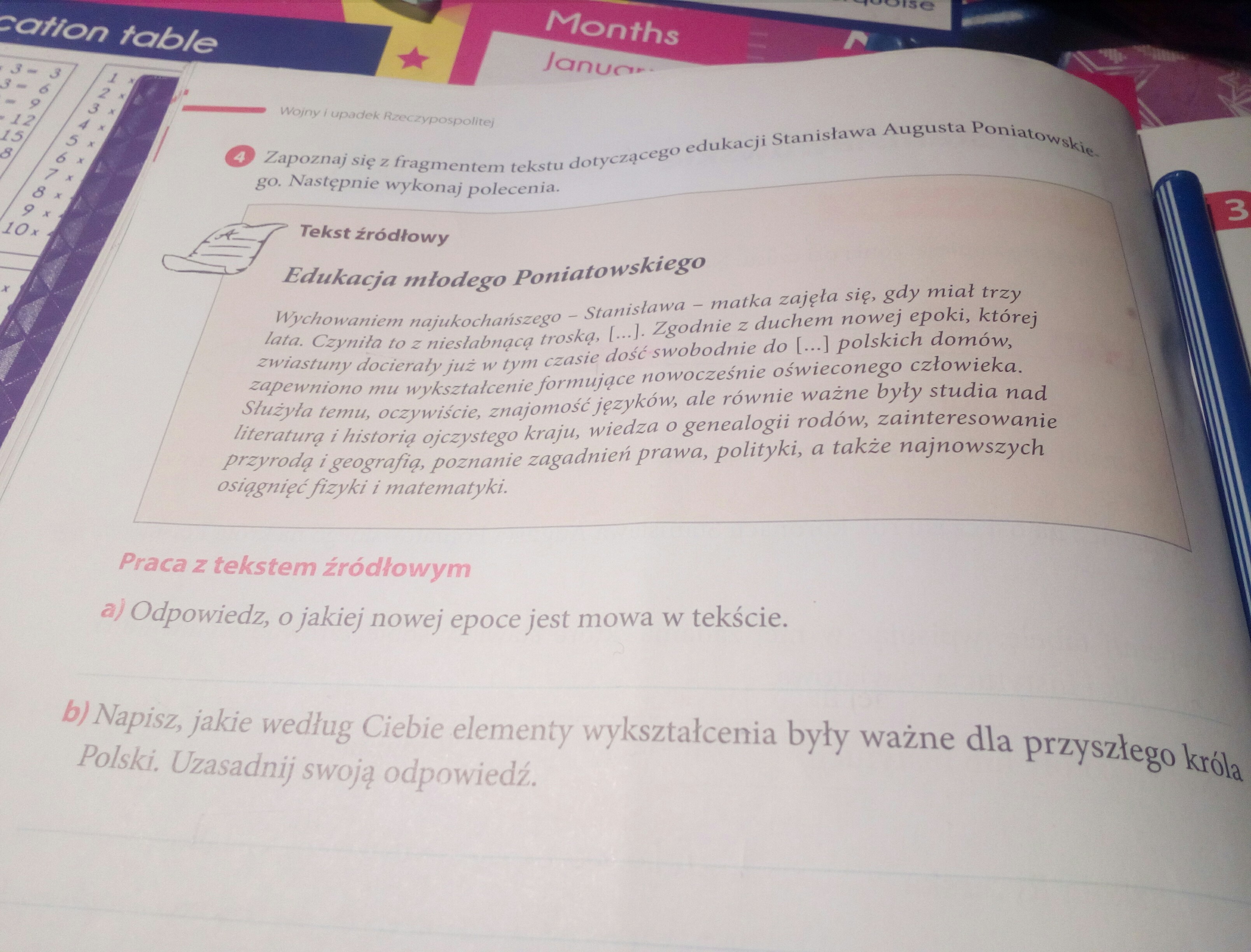 Zapoznaj Sie Z Fragmentem Powiesci I Wykonaj Podane Zadania