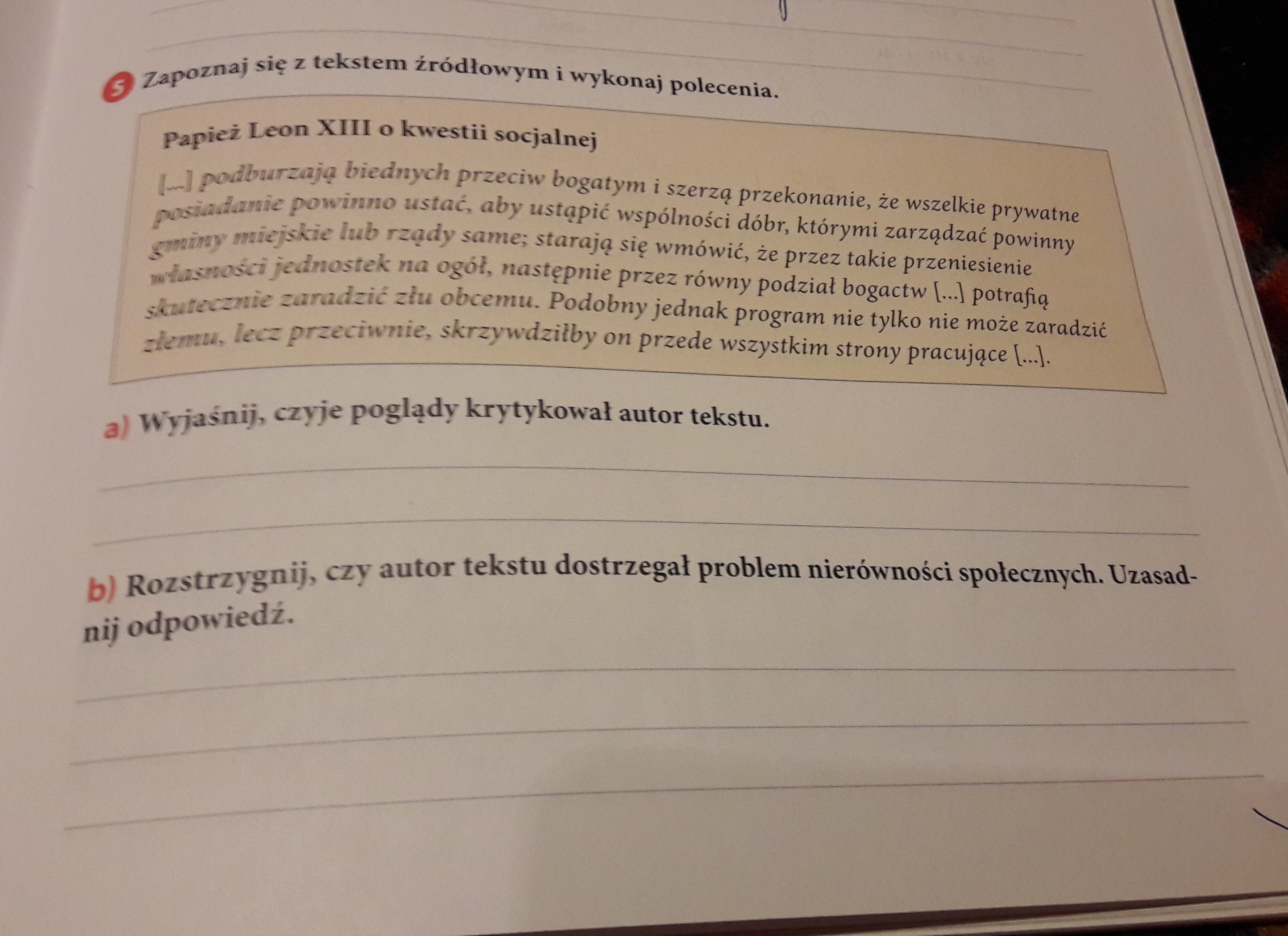 Zapoznaj sie z tekstem źródłowym i wykonaj polecenia :) - Brainly.pl Zapoznaj Się Z Tekstem źródłowym A Następnie Wykonaj Polecenia