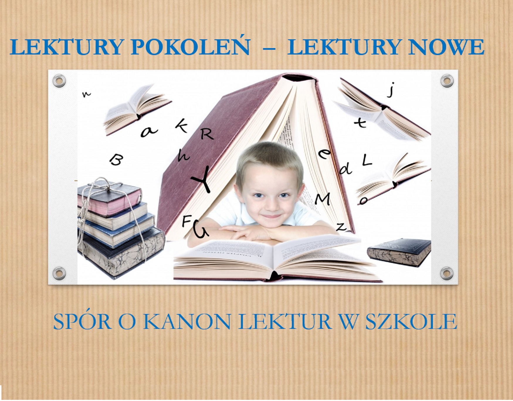 Zapraszamy na nową wystawę "Lektury pokoleń – lektury nowe. Spór o Kanon Lektur Szkoła Podstawowa 2018