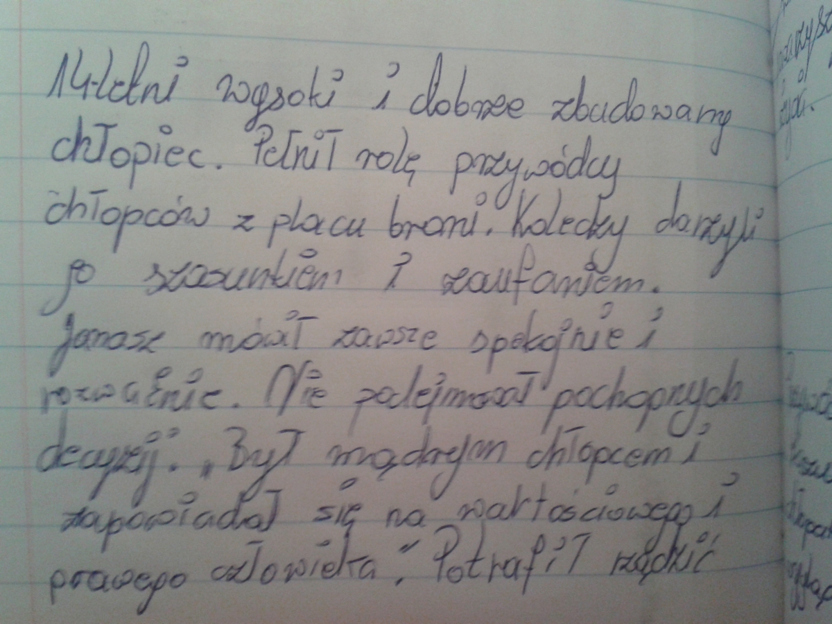 Zaprezentuj Gereba z książki "Chlopcy z placu broni". chodzi zeby Na Której Stronie Chłopców Z Placu Broni Jest Opis Gereba