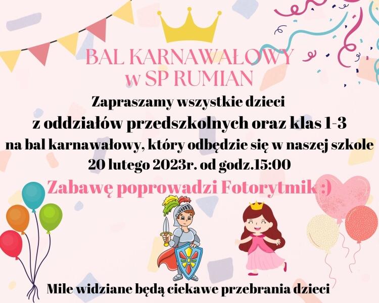 Zaproszenie Na Bal 8 Klasisty