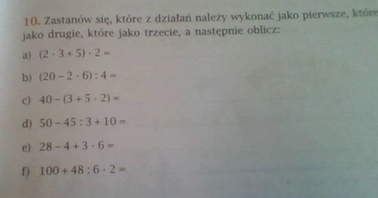 Zastanow Sie Ktore Z Dzialan Nalezy Wykonac Jako Pierwsze
