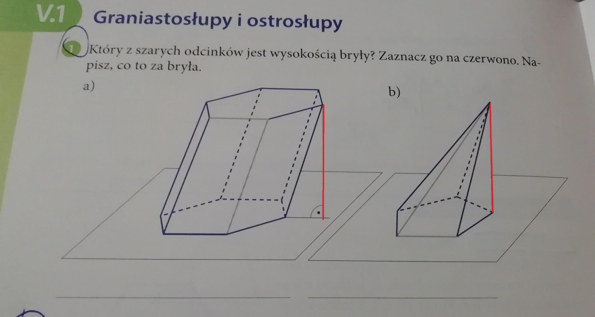Zaznacz Na Czerwono Wysokość Bryły Napisz Co To Za Bryła - Margaret Wiegel Zaznacz Na Czerwono Wysokosc Bryly Napisz Co To Za Bryla
