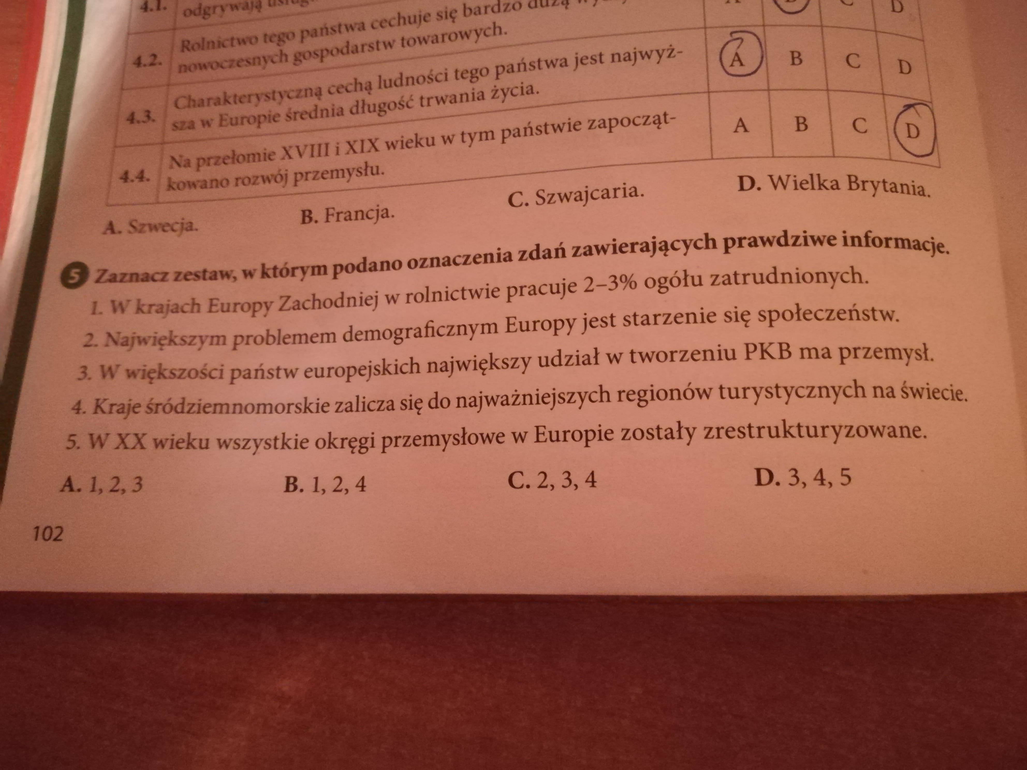 Zaznacz Zdania Zawierające Prawdziwe Informacje