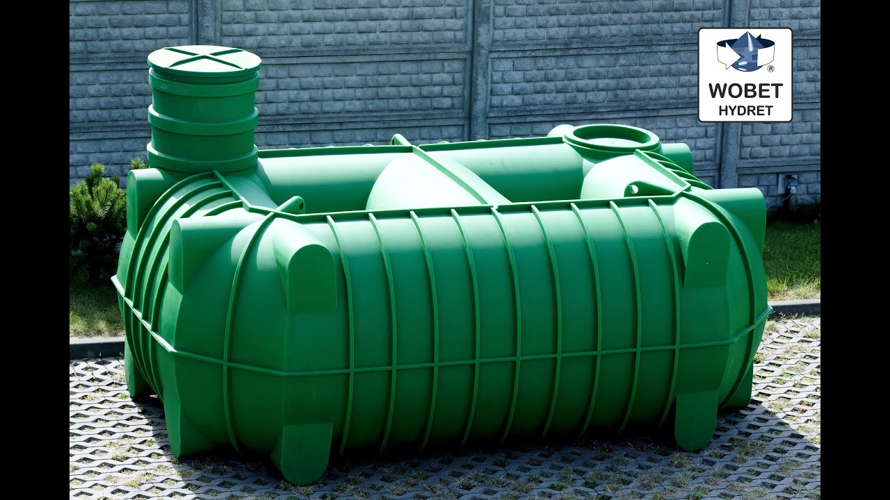 ZBIORNIK 9m3-BEZODPŁYWOWY-NA WODĘ-DESZCZOWĄ-MOJA-WODA-REGENWASSERTANK Bezodpływowy Zbiornik Na Nieczystości Ciekłe