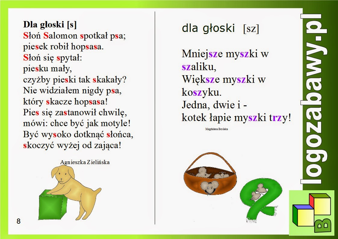 Wierszyki Logopedyczne Z Gloska L