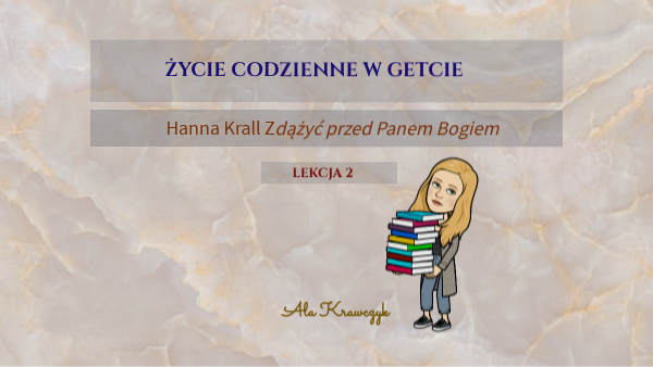 ZDĄŻYĆ PRZED PANEM BOGIEM - LEKCJA 2 | Genially Zdążyć Przed Panem Bogiem Quiz
