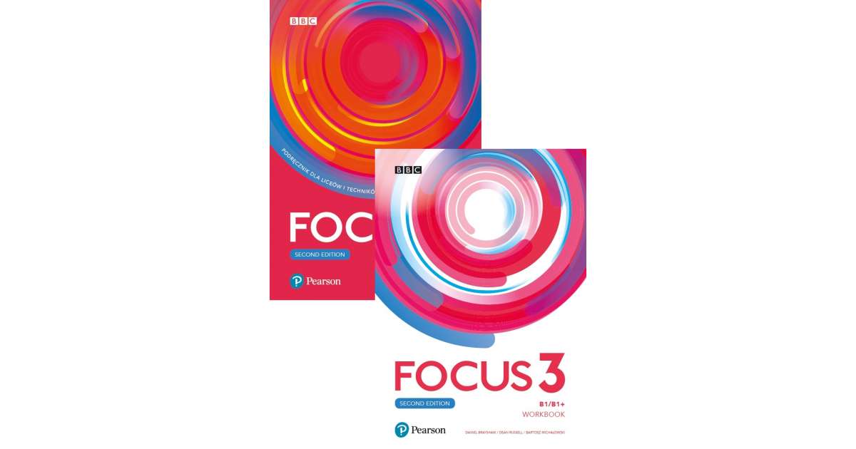 [Zestaw] Focus 3 Second Edition Students Book + Workbook B1/B1 Pakiet Focus 3 Second Edition