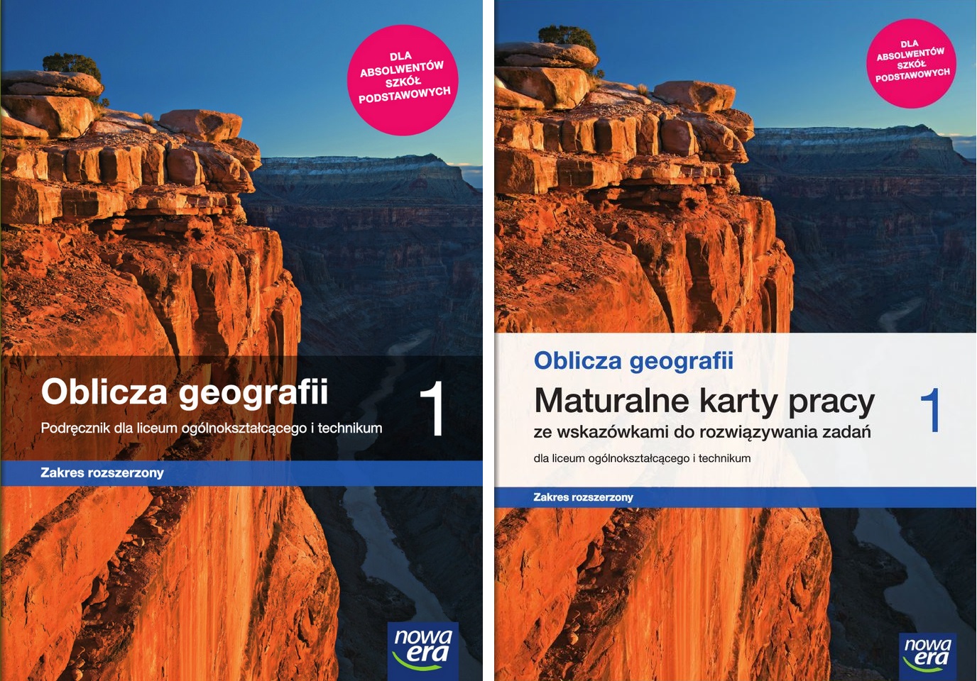 [Zestaw] Oblicza geografii 1 Podręcznik Zakres rozszerzony + Oblicza Geografia Liceum 1