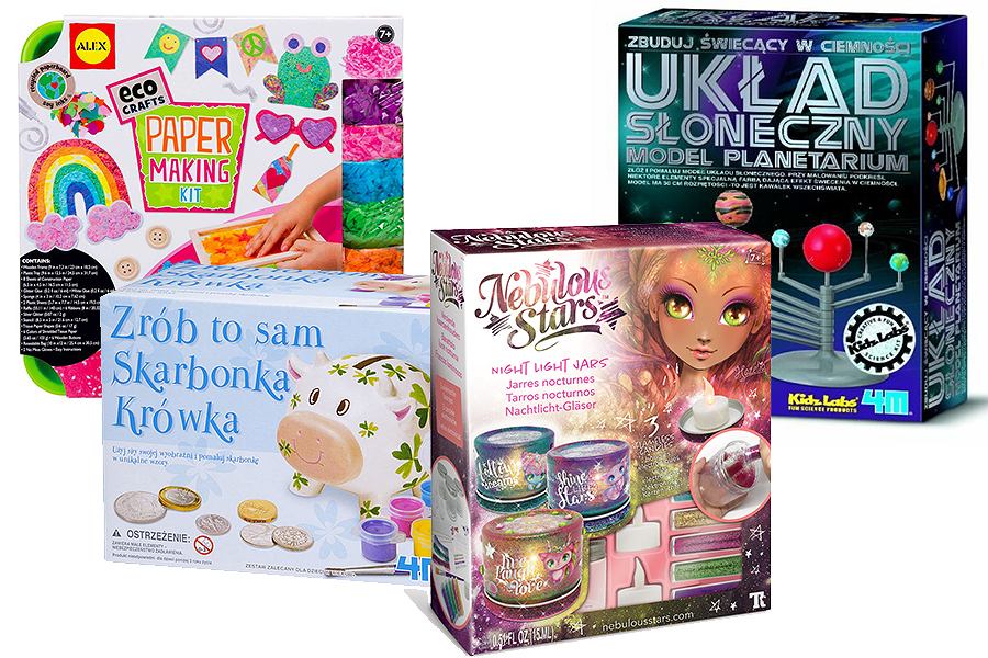 Zestawy kreatywne - ciekawy pomysł na niedrogi prezent dla dzieci Pomysl Na Prezent Dla Dziecka