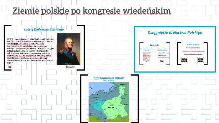 Ziemie polskie po kongresie wiedeńskim by Jan Odrobiński on Prezi Wczoraj I Dziś Klasa 7 Ziemie Polskie Po Kongresie Wiedeńskim